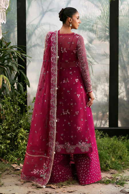 Afrozeh | La Fuschia 25 | Rowan - Official Afrozeh - Agha Fabrics UK
