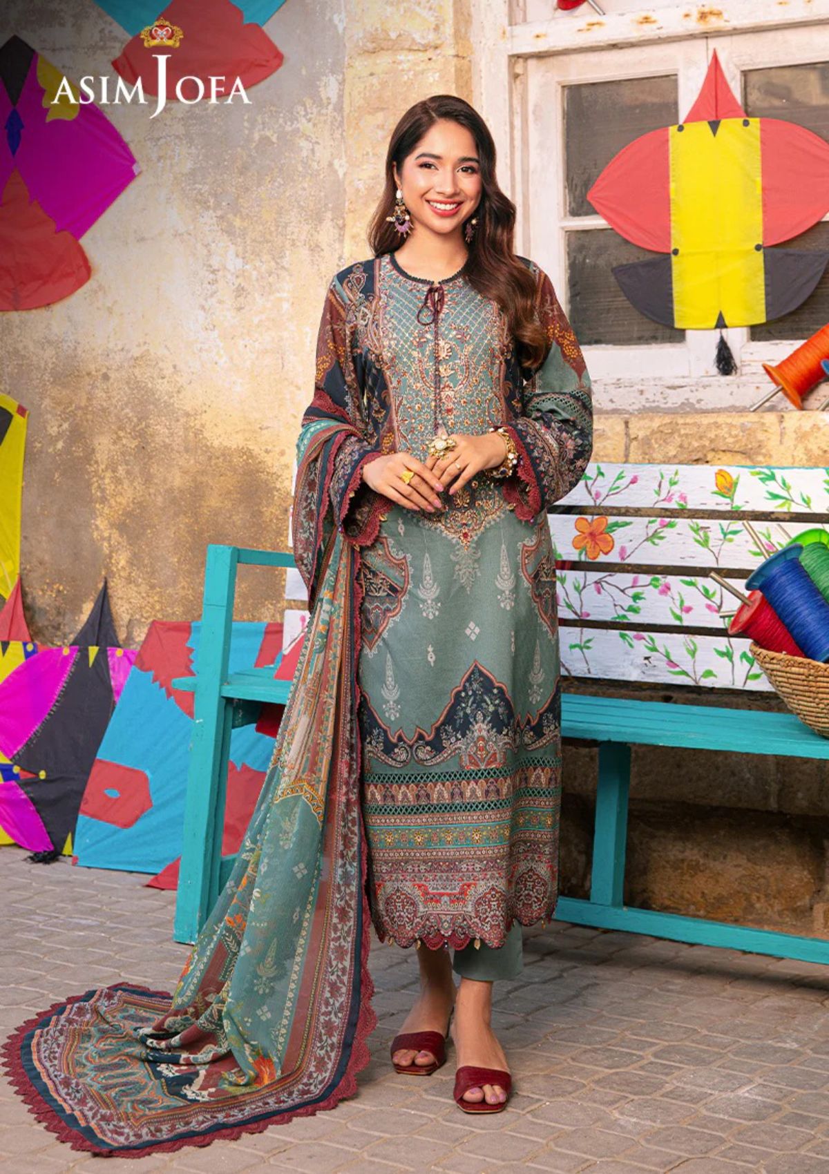 Lawn Collection - Asim Jofa - AIRA - AJAR24#01