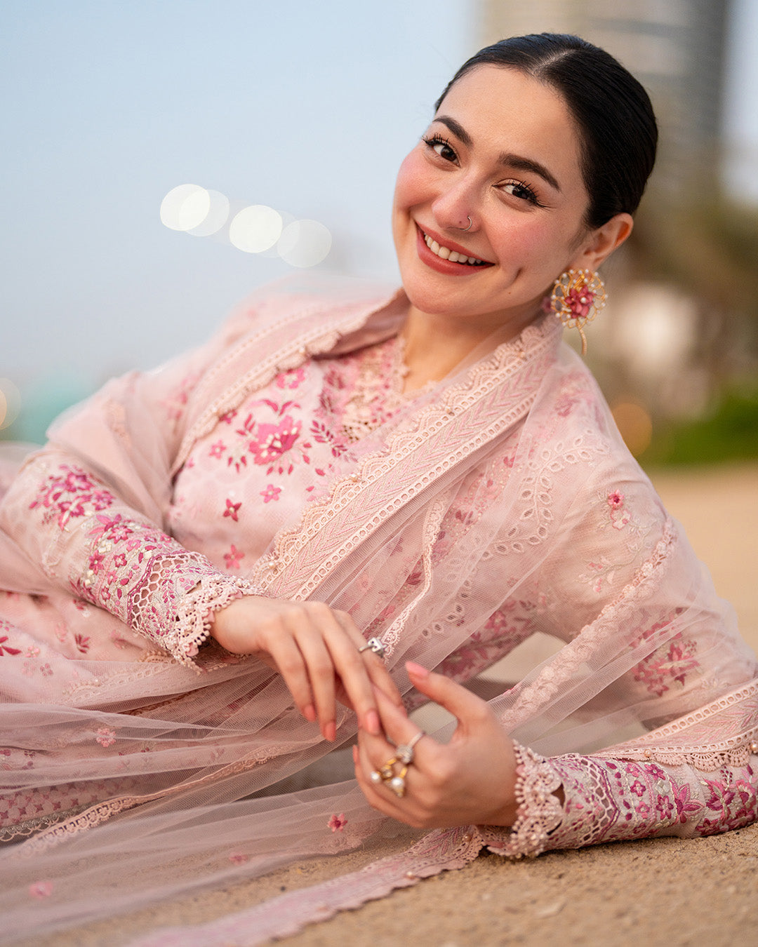 Faiza Saqlain | Aya Luxury Lawn 26' | Lamija