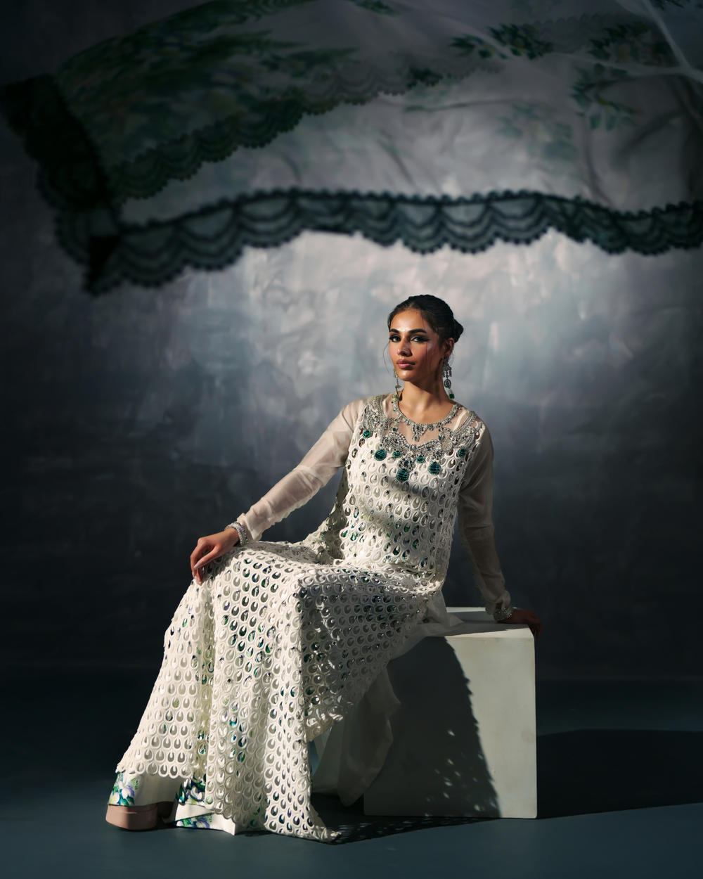 Vasal | Zyra Luxe Pret 26 | Emerald Whisper