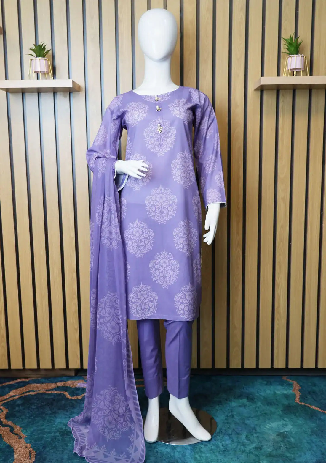 Winter Collection - Madiha Jahangir - Gulmira - Cambric - 3 pcs - D#09 - Official Madiha Jahangir - Agha Fabrics UK