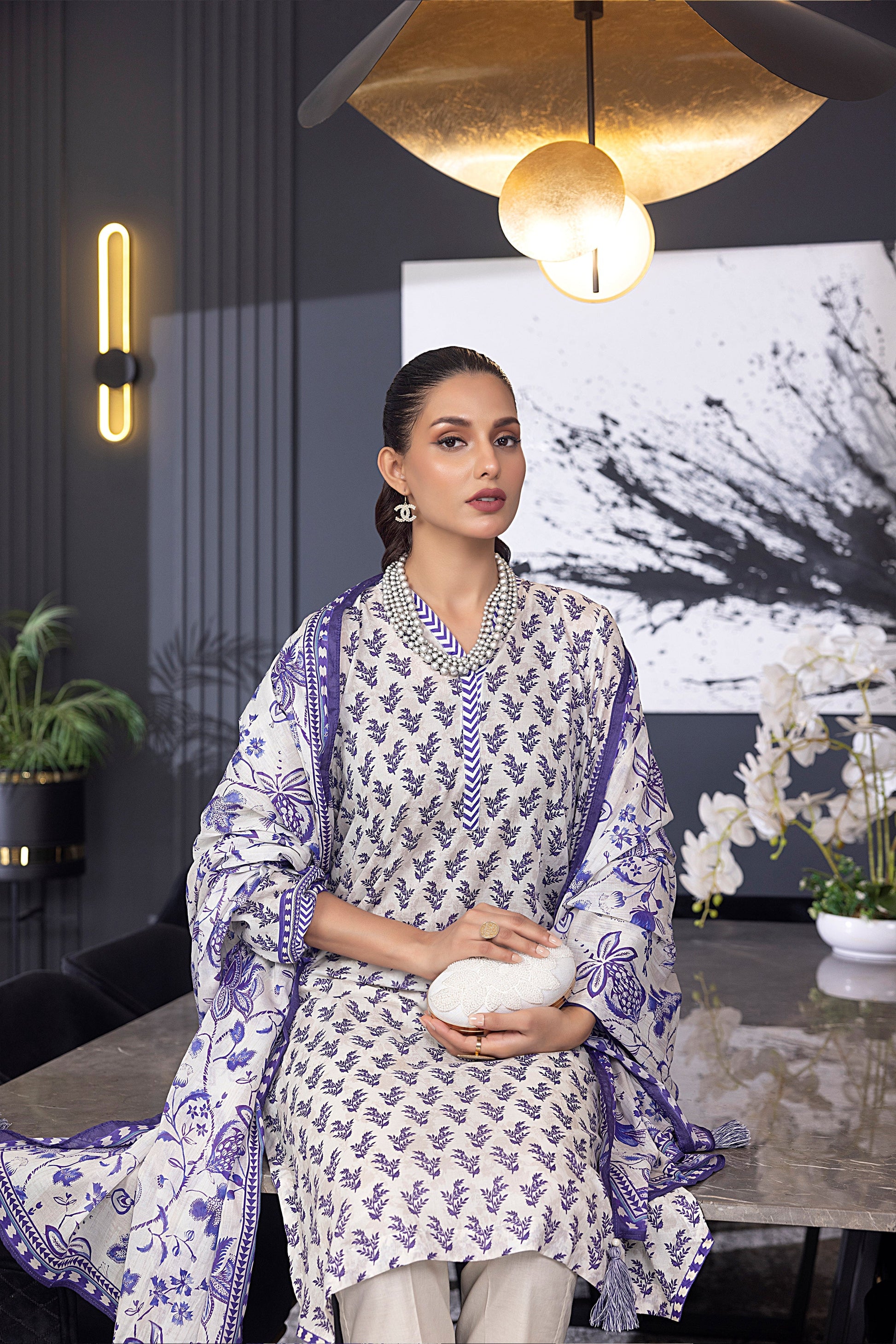 LSM | Winter Marina 24 | 0160 - Official LSM - Agha Fabrics UK