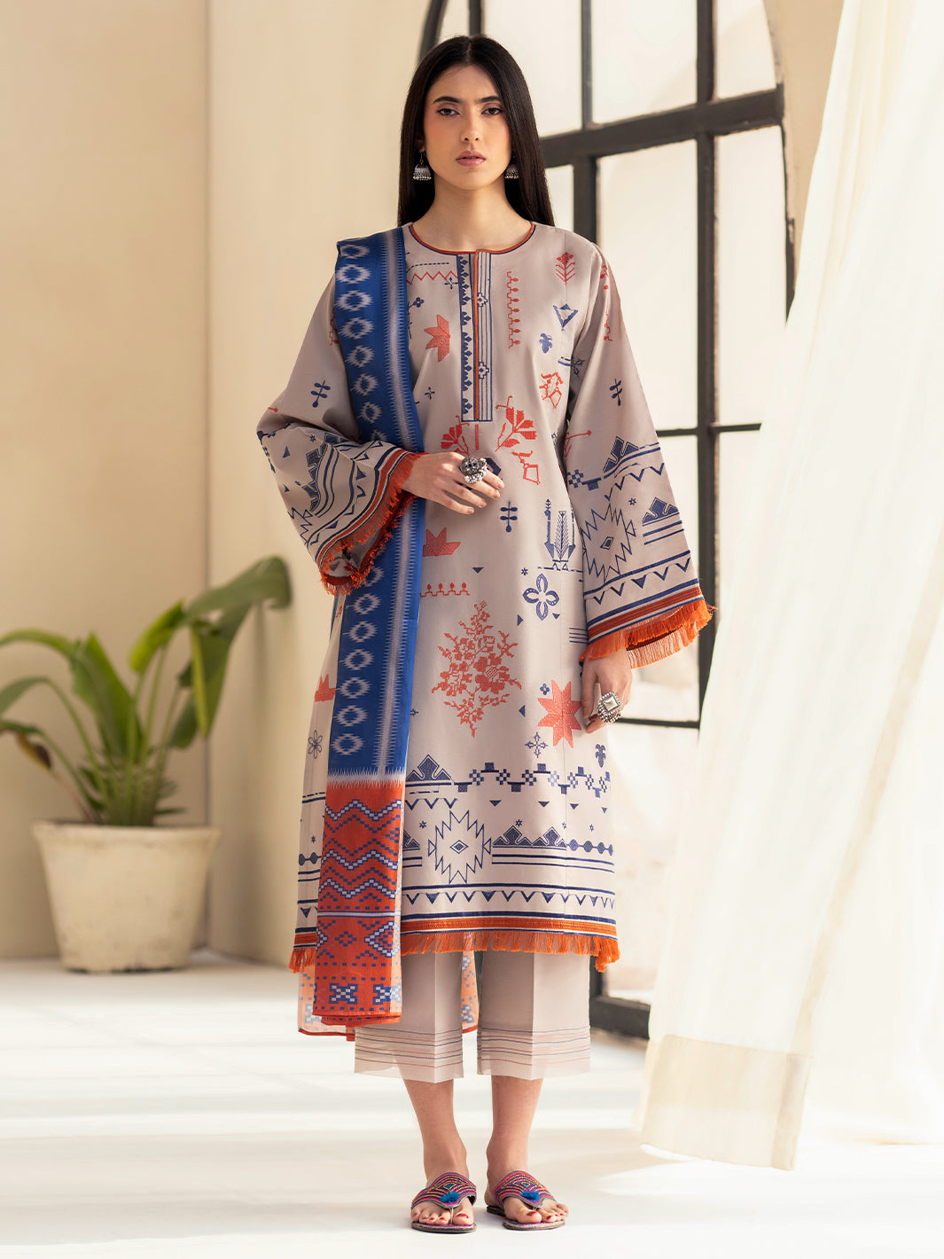 Bin Ilyas | Aaina Summer Edit 25 | 81 - B - Official Bin Ilyas - Agha Fabrics UK