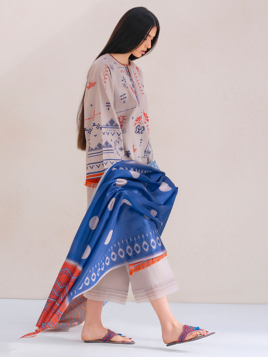 Bin Ilyas | Aaina Summer Edit 25 | 81 - B - Official Bin Ilyas - Agha Fabrics UK