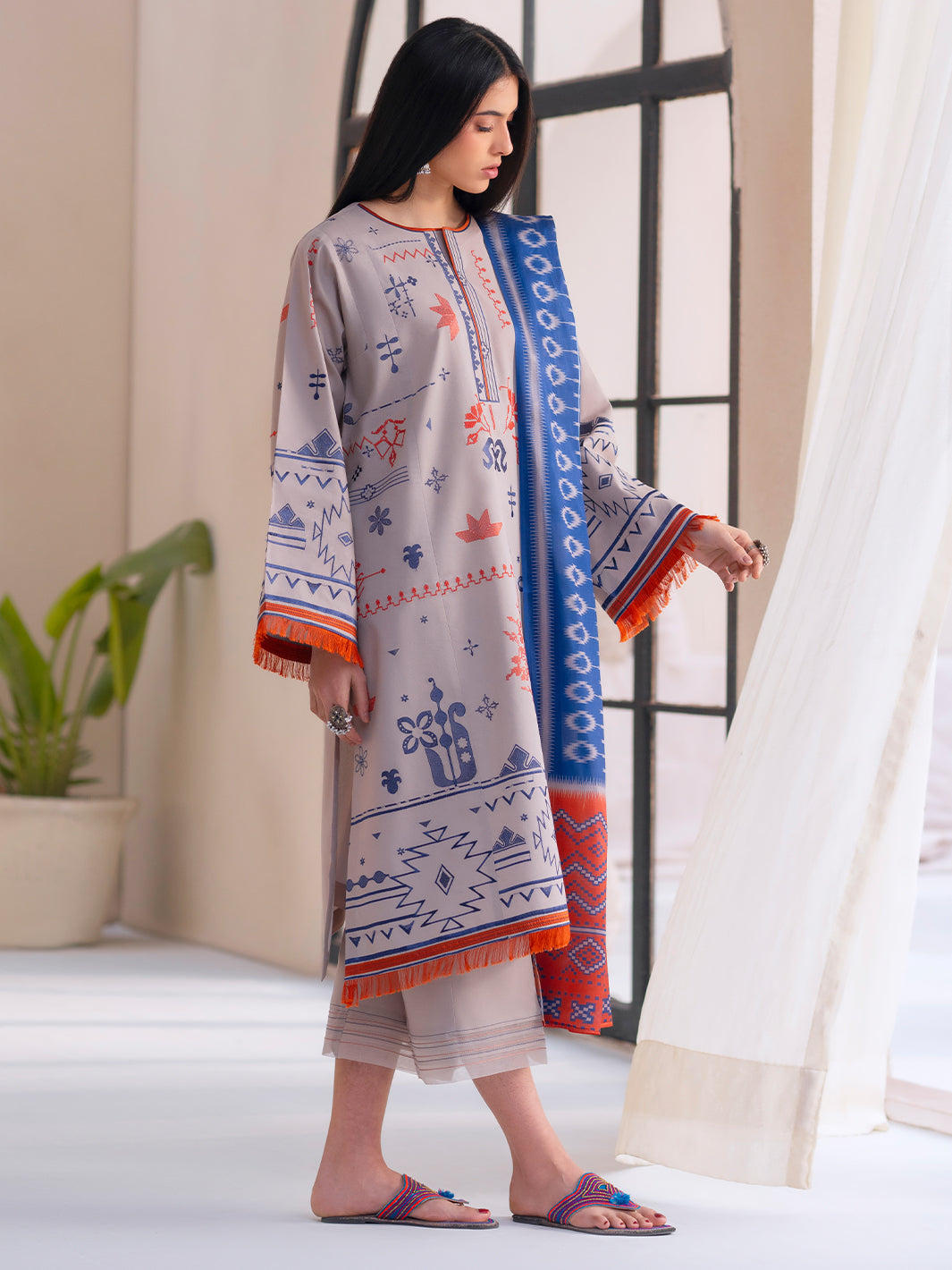Bin Ilyas | Aaina Summer Edit 25 | 81 - B - Official Bin Ilyas - Agha Fabrics UK