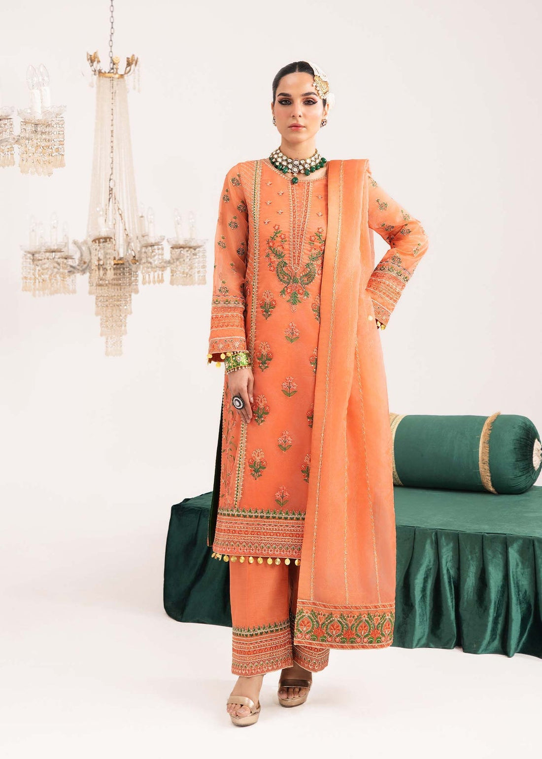 Dastoor | Sajni Luxury Eid Collection 24 | Niloofar - Official Dastoor - Agha Fabrics UK