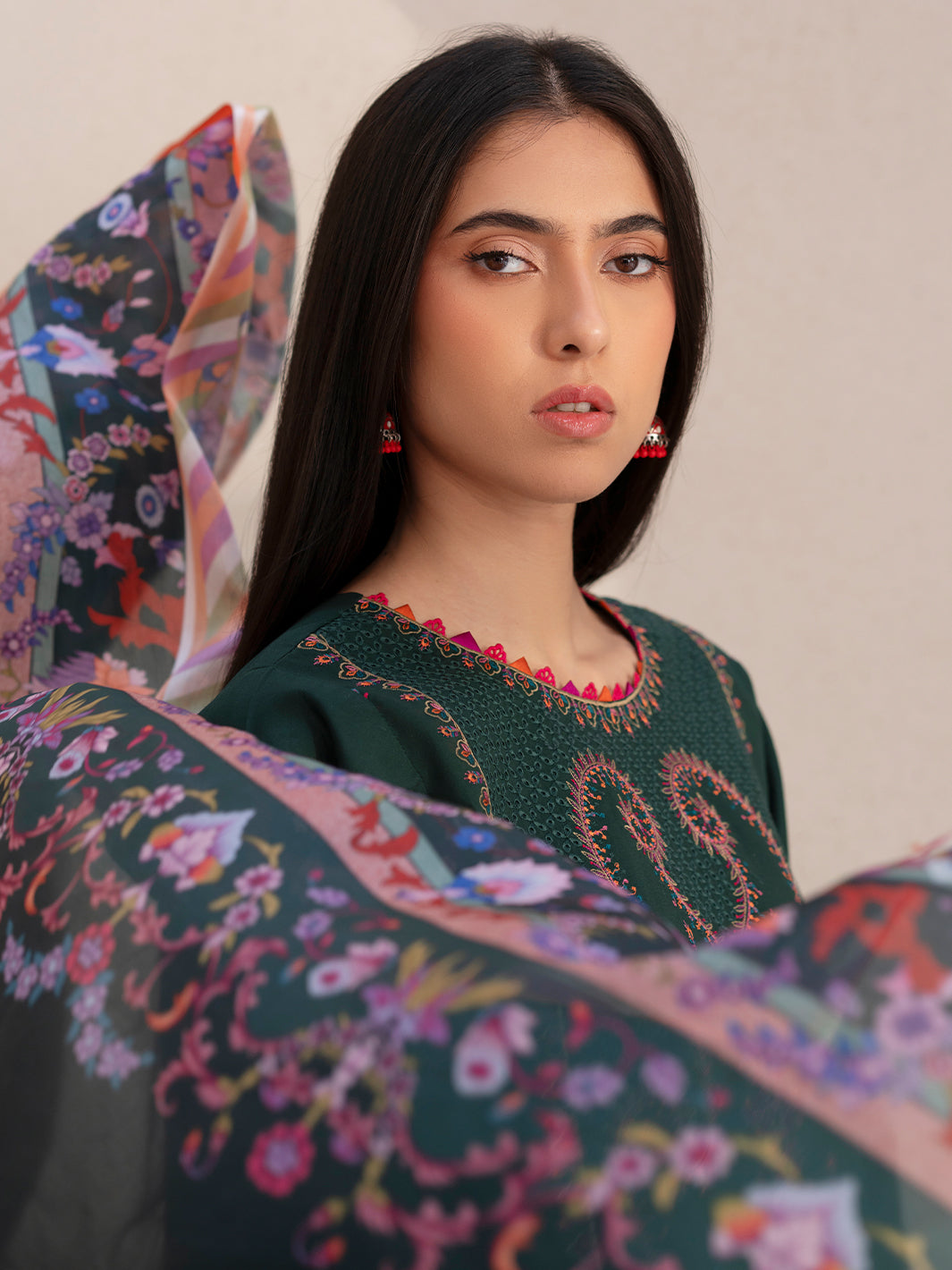 Bin Ilyas | Aaina Summer Edit 25 | 82 - B - Official Bin Ilyas - Agha Fabrics UK