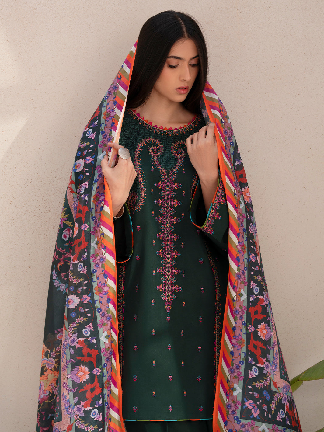 Bin Ilyas | Aaina Summer Edit 25 | 82 - B - Official Bin Ilyas - Agha Fabrics UK