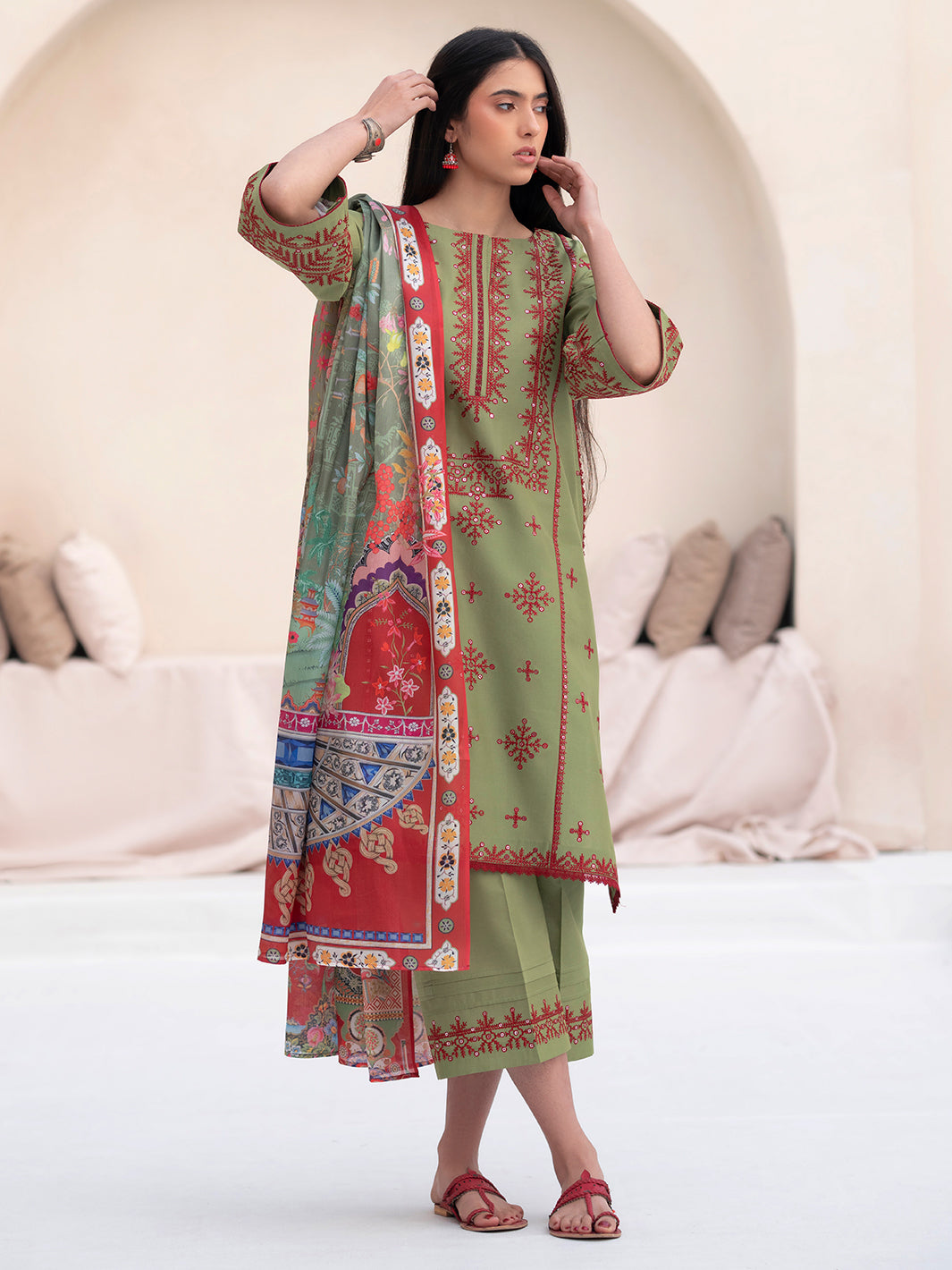 Bin Ilyas | Aaina Summer Edit 25 | 83 - A - Official Bin Ilyas - Agha Fabrics UK