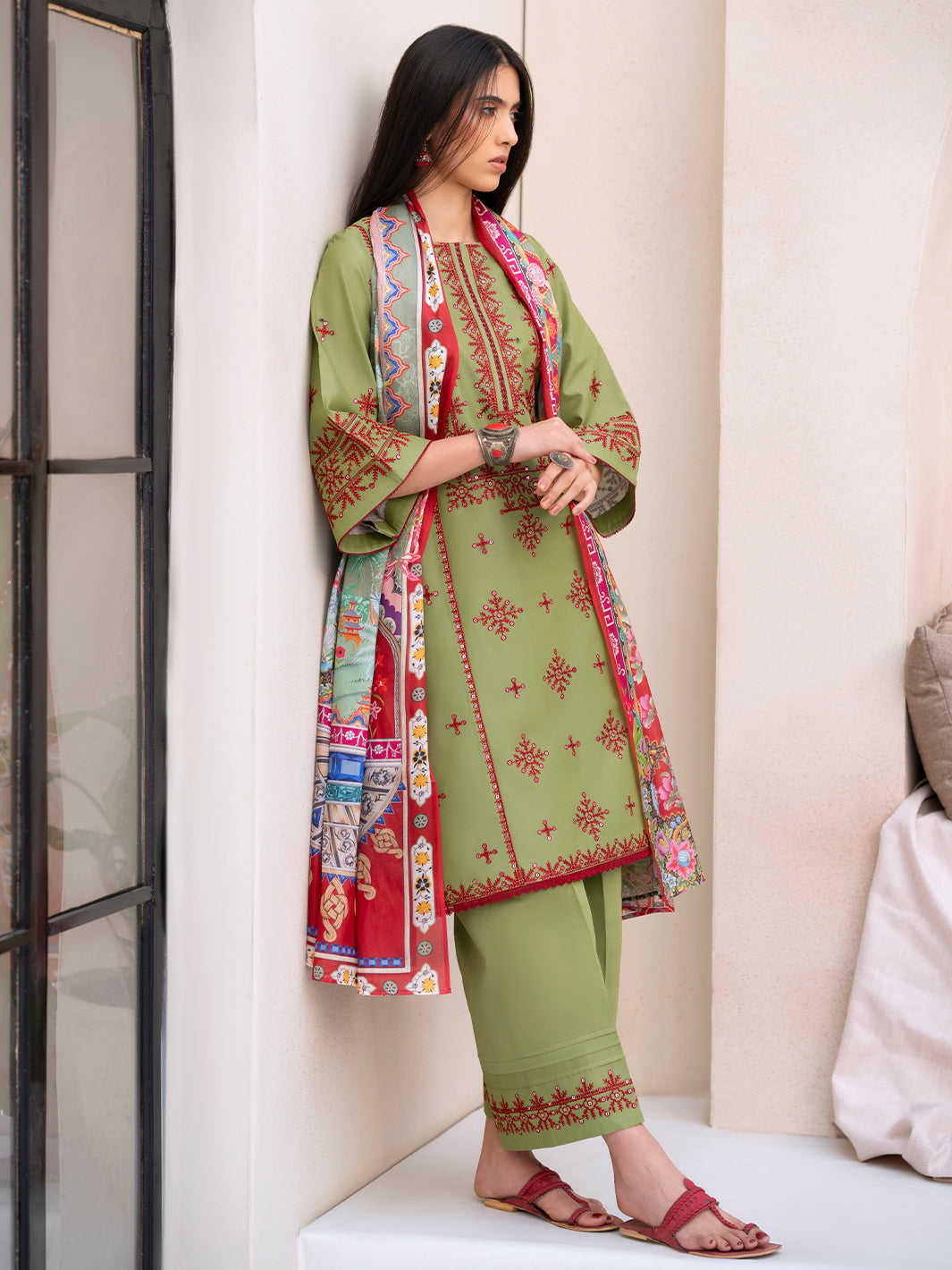 Bin Ilyas | Aaina Summer Edit 25 | 83 - A - Official Bin Ilyas - Agha Fabrics UK