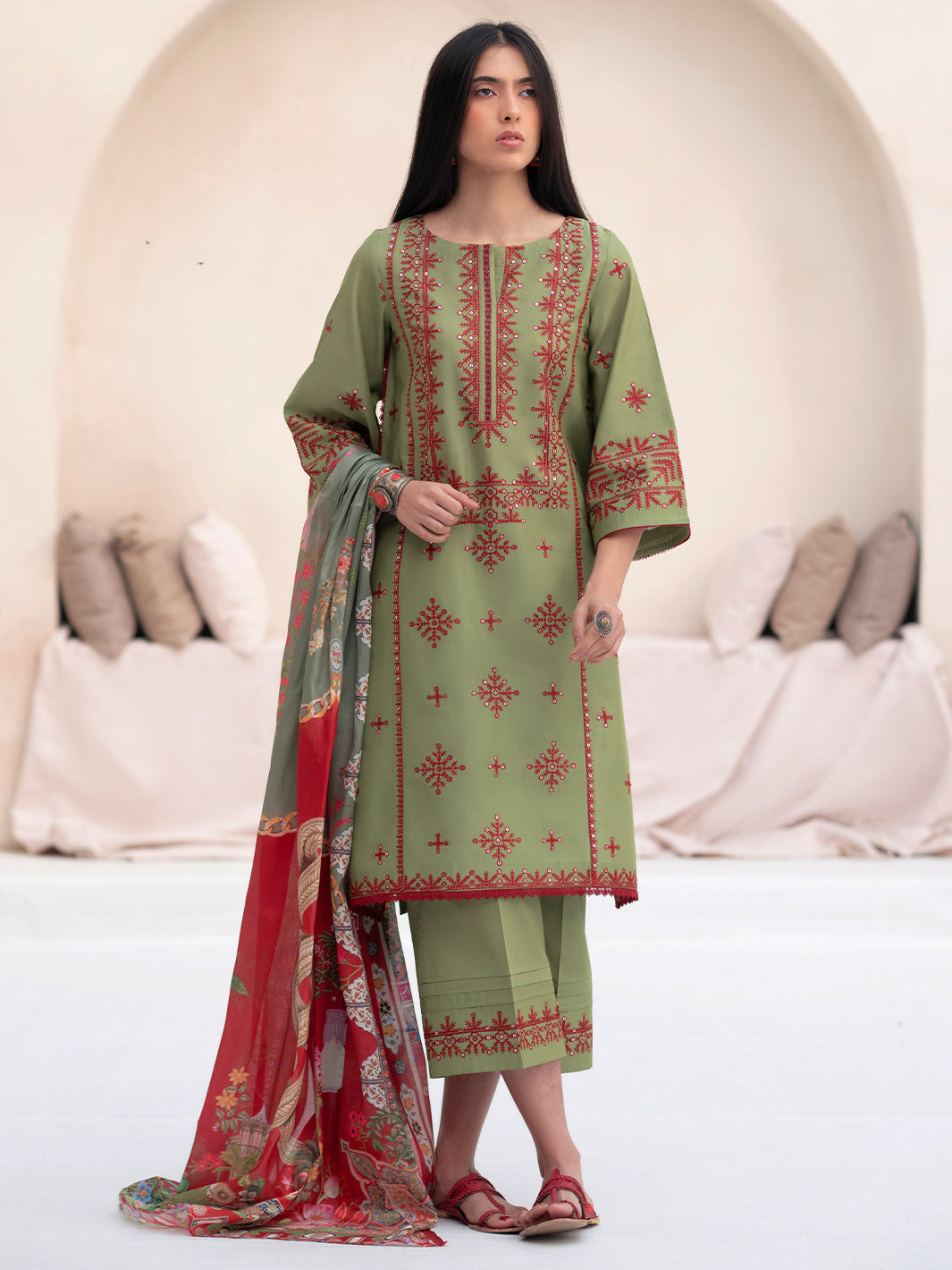 Bin Ilyas | Aaina Summer Edit 25 | 83 - A - Official Bin Ilyas - Agha Fabrics UK