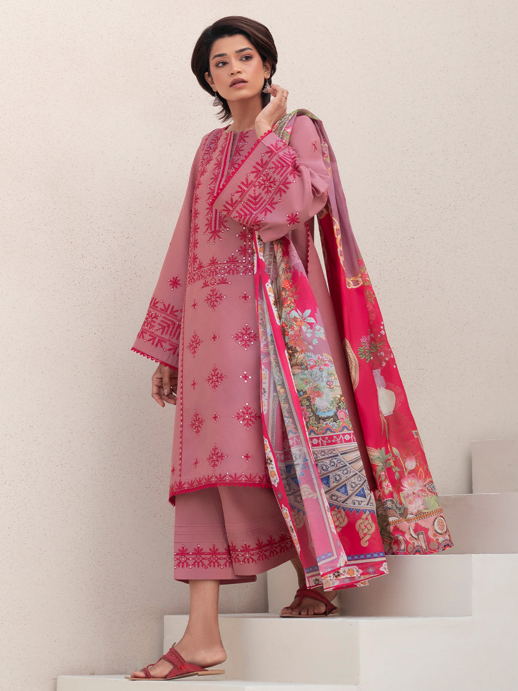 Bin Ilyas | Aaina Summer Edit 25 | 83 - B - Official Bin Ilyas - Agha Fabrics UK