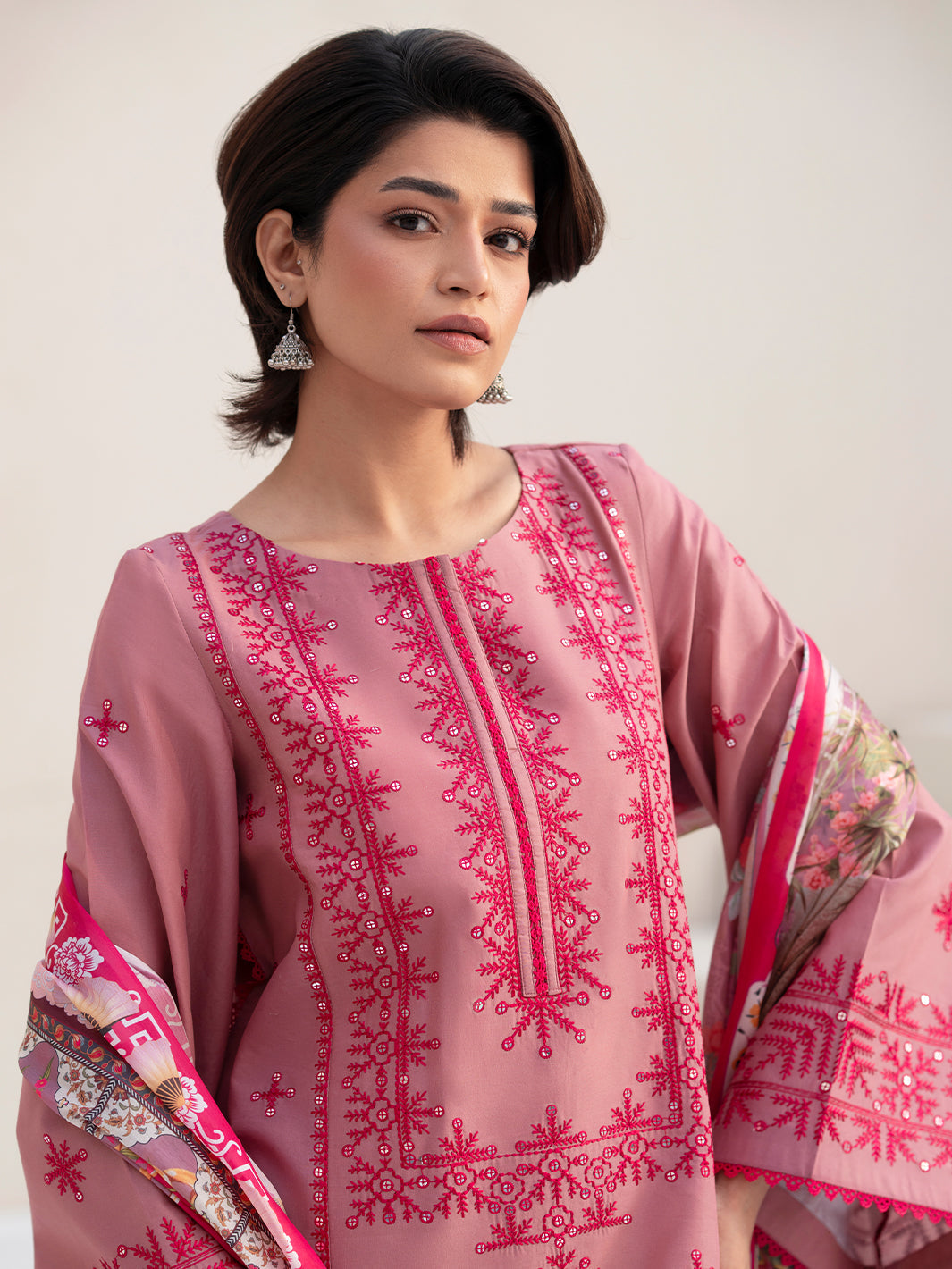 Bin Ilyas | Aaina Summer Edit 25 | 83 - B - Official Bin Ilyas - Agha Fabrics UK
