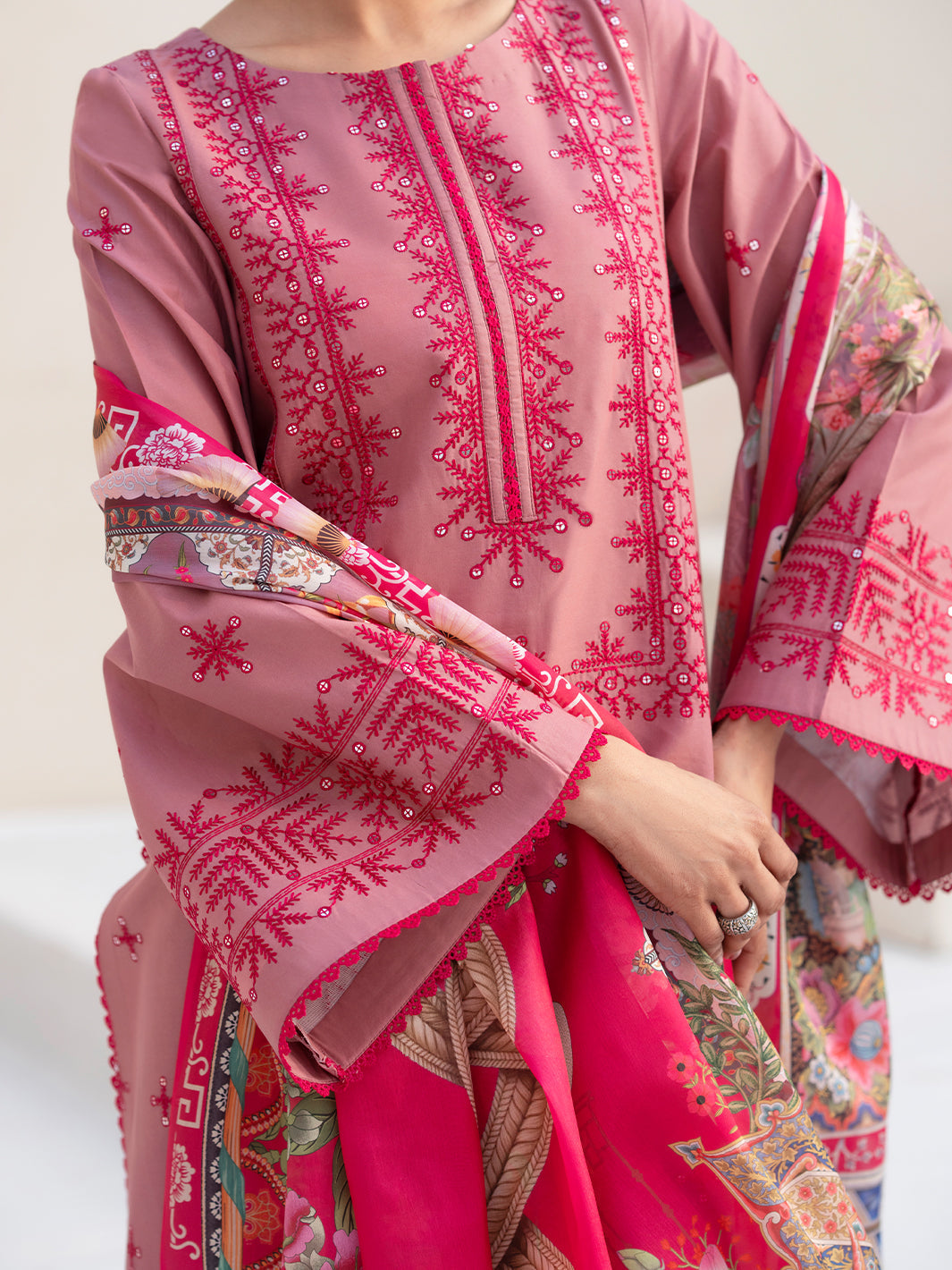 Bin Ilyas | Aaina Summer Edit 25 | 83 - B - Official Bin Ilyas - Agha Fabrics UK