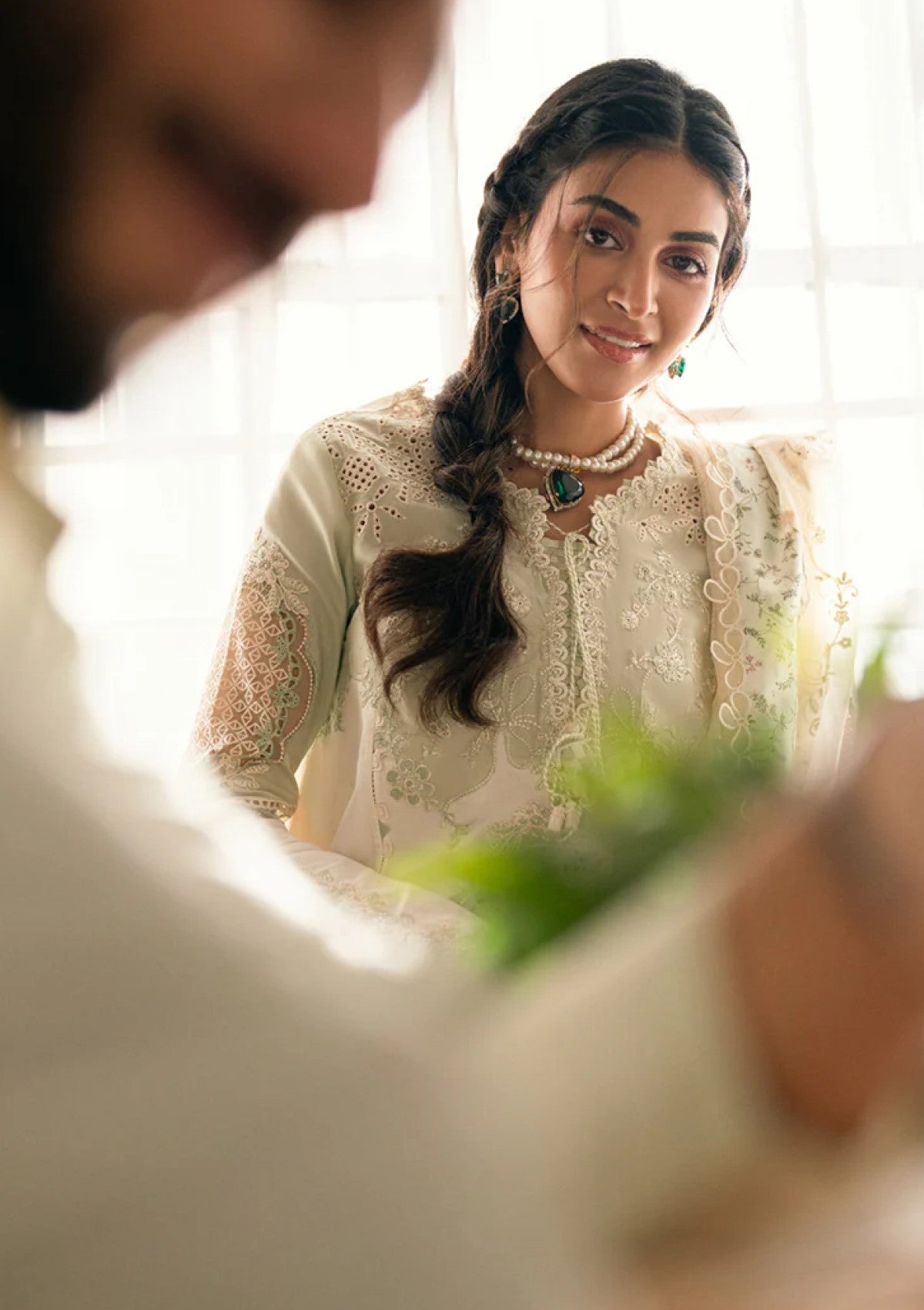 Lawn - Qalamkar - Luxury - Eid Edit 25 - SB#10 - Nadia