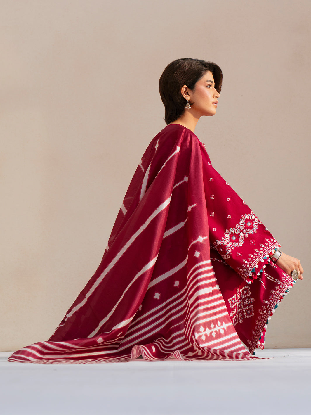 Bin Ilyas | Aaina Summer Edit 25 | 84 - A - Official Bin Ilyas - Agha Fabrics UK