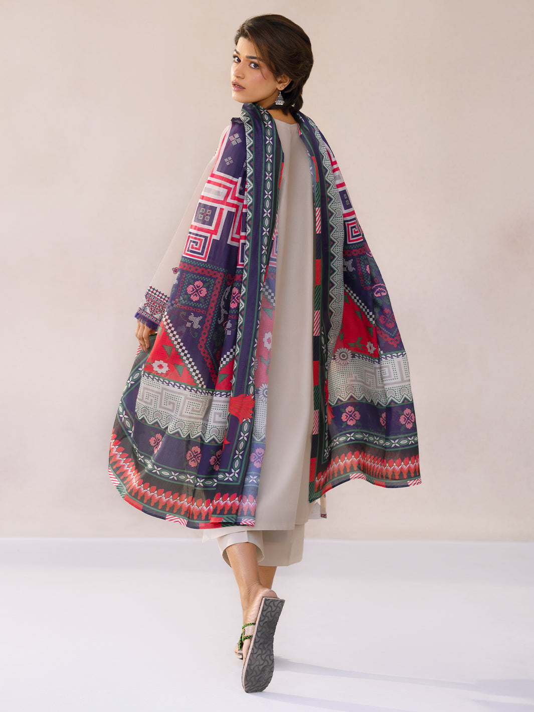 Bin Ilyas | Aaina Summer Edit 25 | 86 - A - Official Bin Ilyas - Agha Fabrics UK