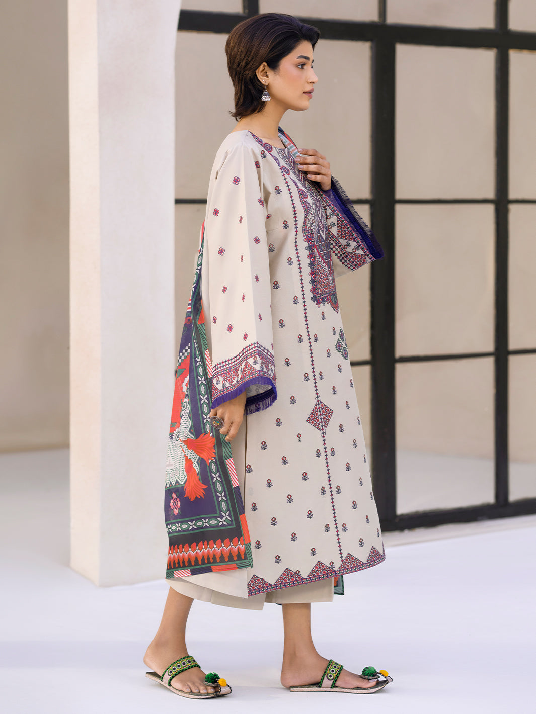 Bin Ilyas | Aaina Summer Edit 25 | 86 - A - Official Bin Ilyas - Agha Fabrics UK