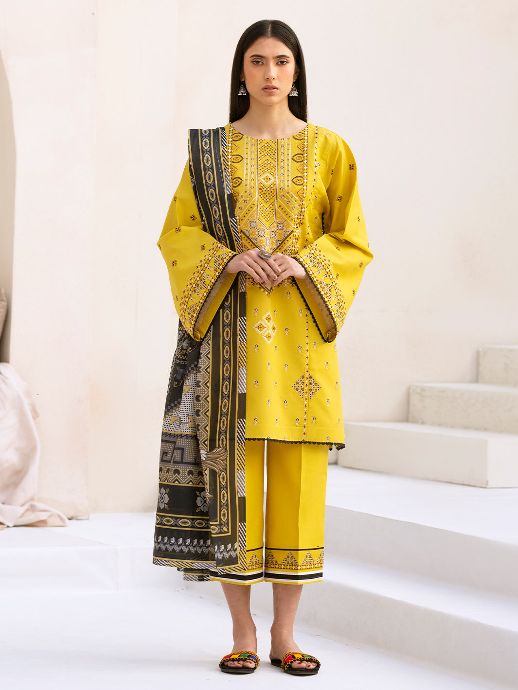 Bin Ilyas | Aaina Summer Edit 25 | 86 - B - Official Bin Ilyas - Agha Fabrics UK