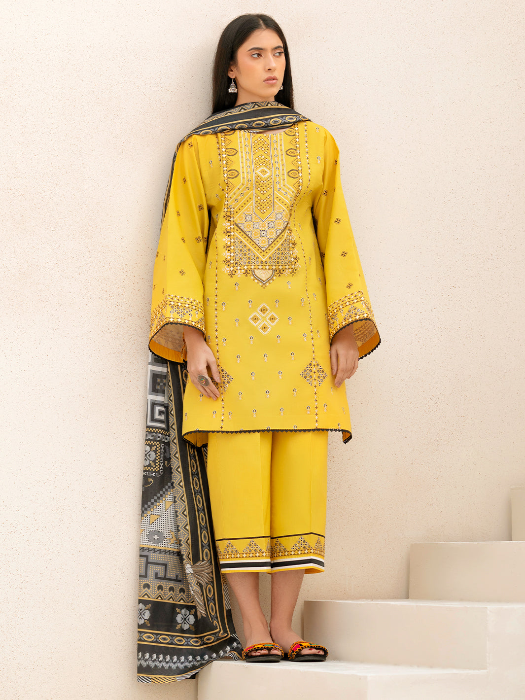 Bin Ilyas | Aaina Summer Edit 25 | 86 - B - Official Bin Ilyas - Agha Fabrics UK