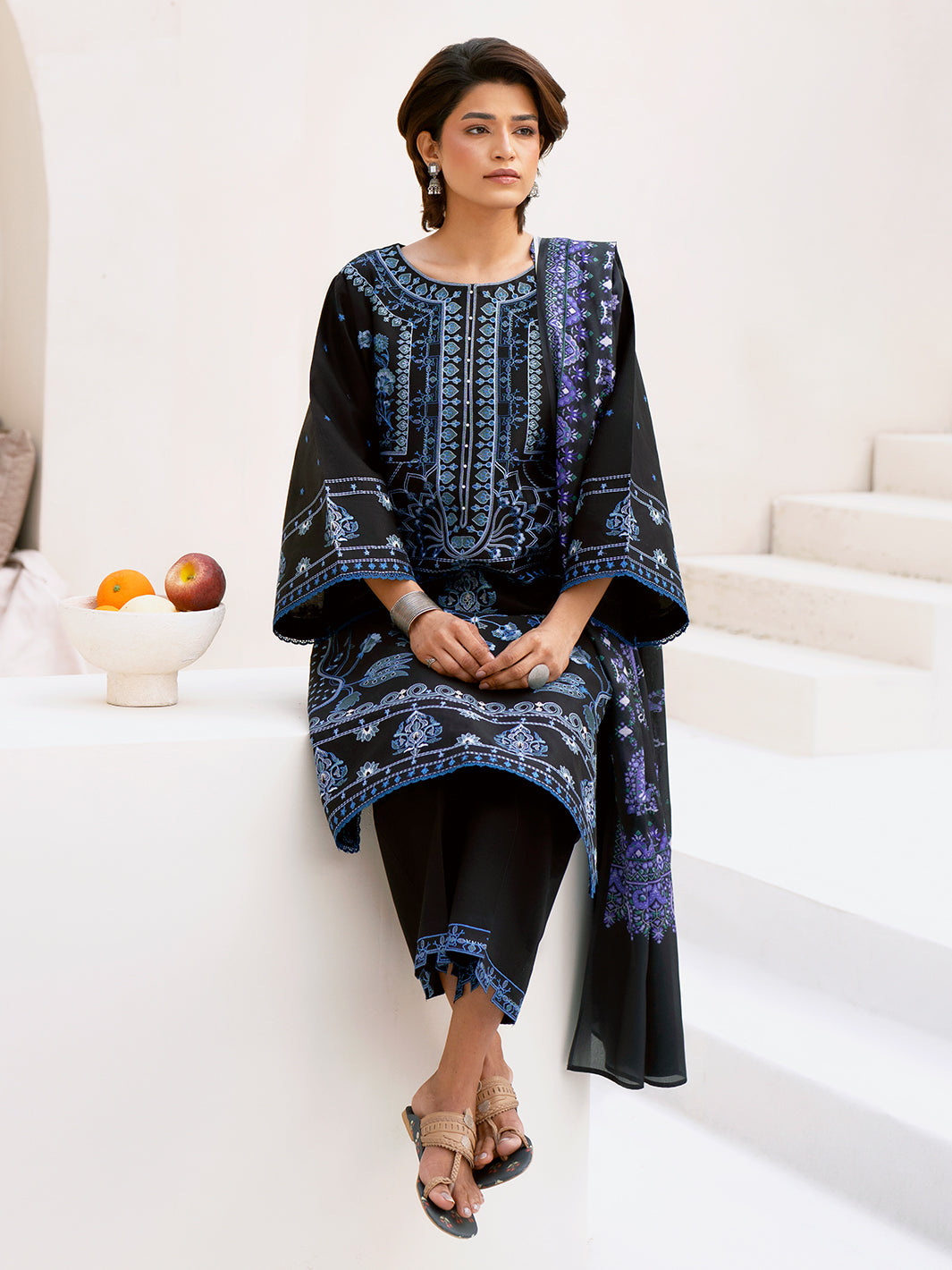 Bin Ilyas | Aaina Summer Edit 25 | 87 - A - Official Bin Ilyas - Agha Fabrics UK