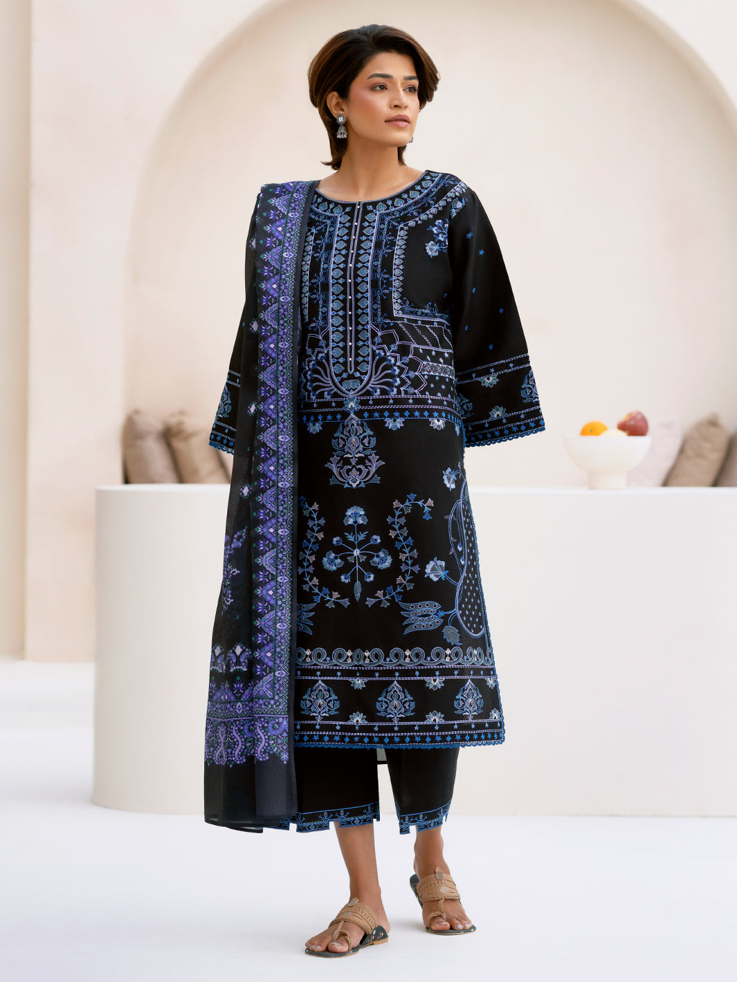 Bin Ilyas | Aaina Summer Edit 25 | 87 - A - Official Bin Ilyas - Agha Fabrics UK