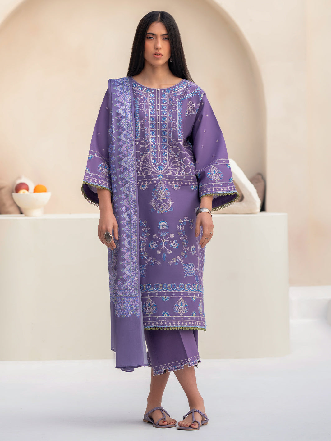 Bin Ilyas | Aaina Summer Edit 25 | 87 - B - Official Bin Ilyas - Agha Fabrics UK