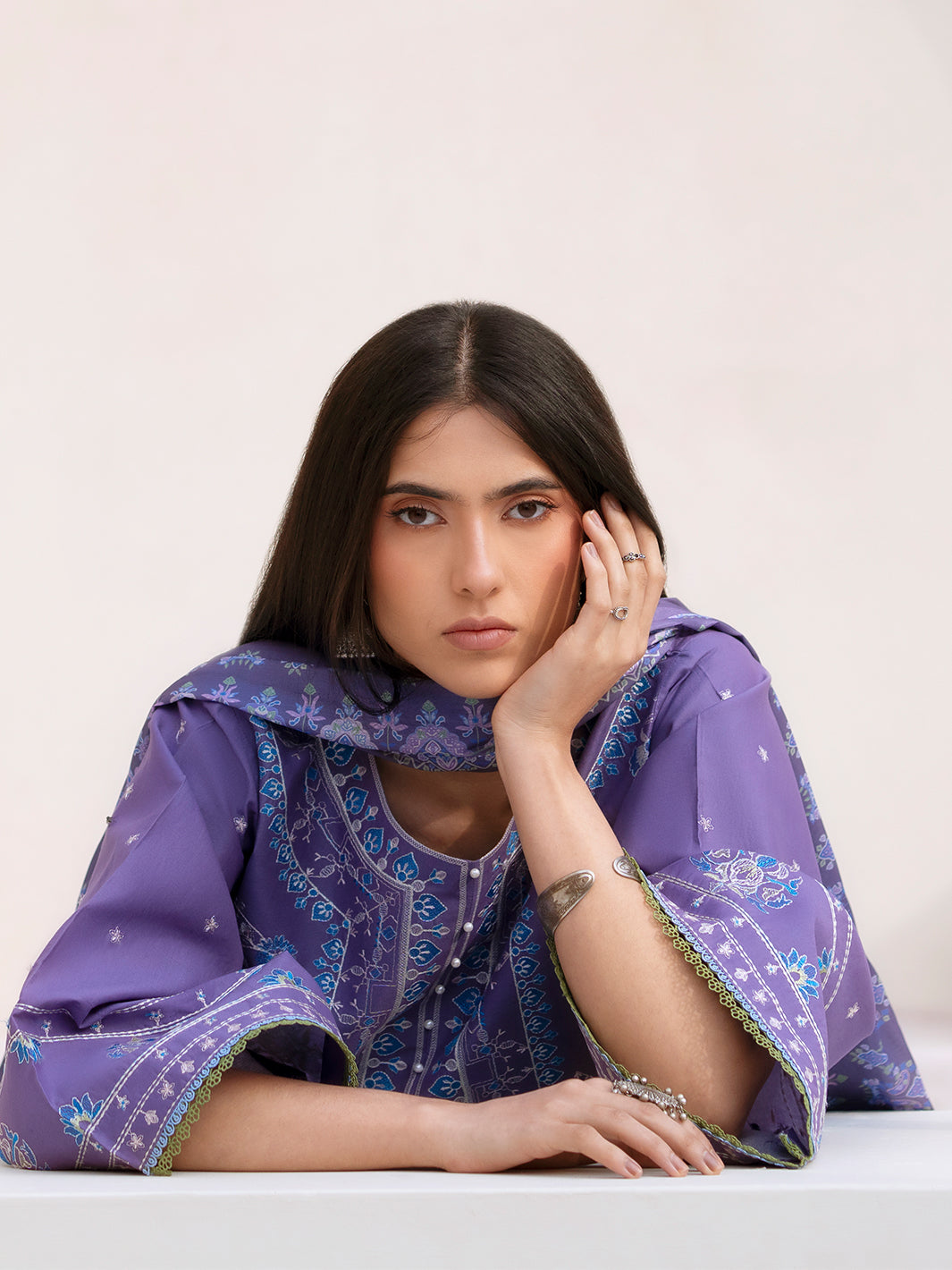 Bin Ilyas | Aaina Summer Edit 25 | 87 - B - Official Bin Ilyas - Agha Fabrics UK