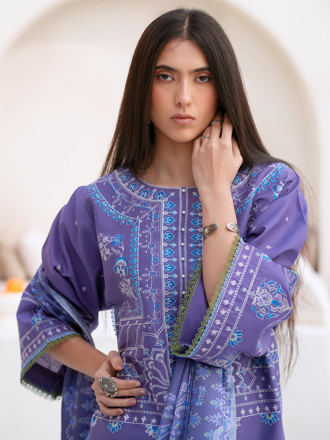 Bin Ilyas | Aaina Summer Edit 25 | 87 - B - Official Bin Ilyas - Agha Fabrics UK