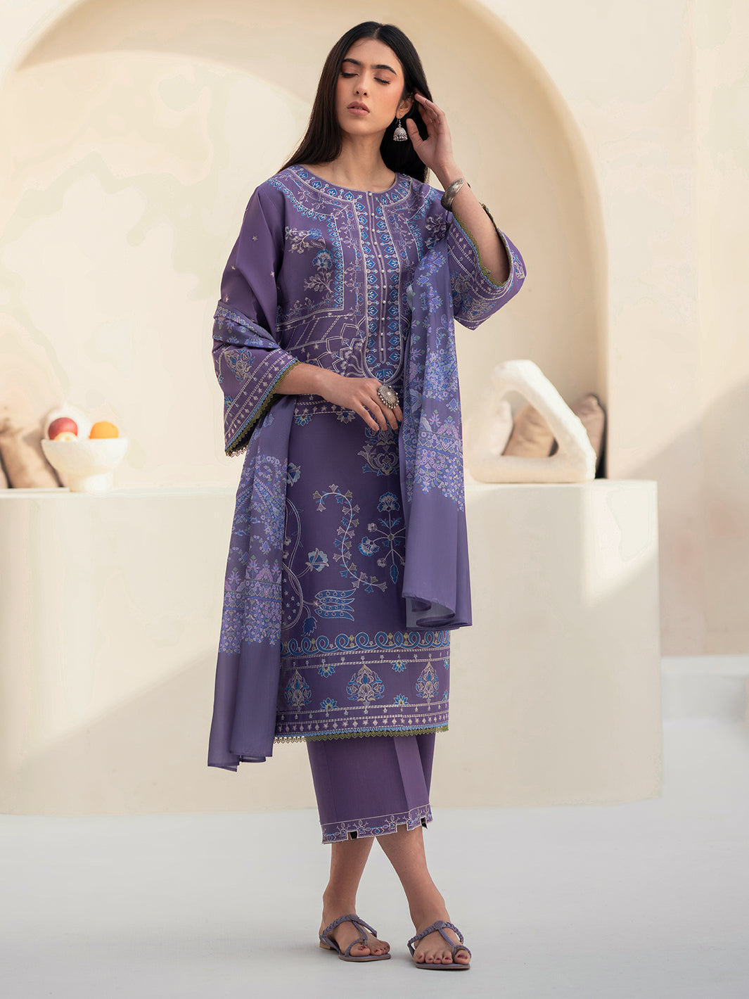 Bin Ilyas | Aaina Summer Edit 25 | 87 - B - Official Bin Ilyas - Agha Fabrics UK