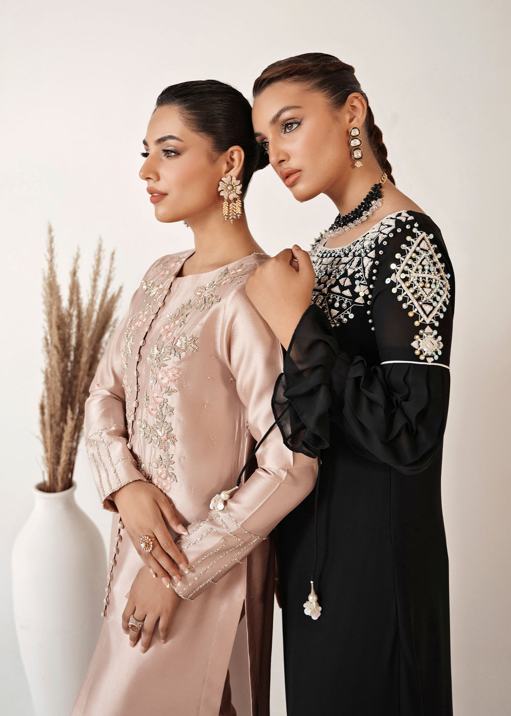 Dastoor | Euphoria Luxury Pret 24 | Ember - Official Dastoor - Agha Fabrics UK