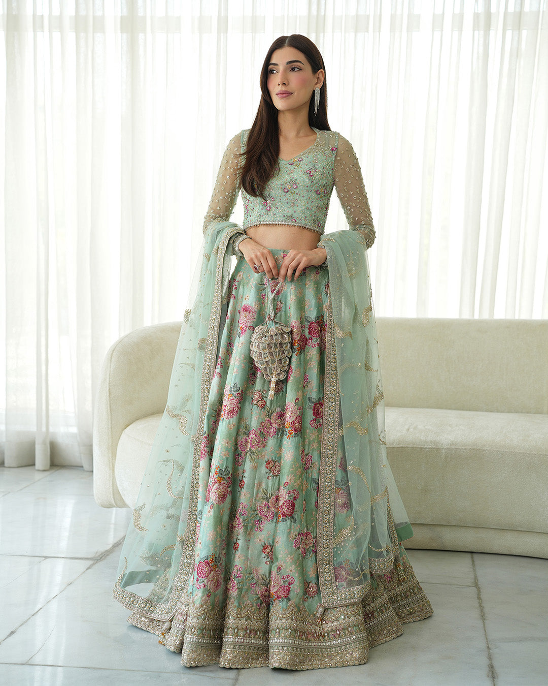 Faiza Saqlain | Averia Bridals | Rosabelle - Official Faiza Saqlain - Agha Fabrics UK