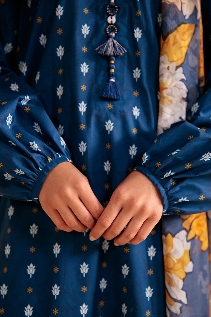 Cross Stitch | Daily Wear | FROSTY SPRING - Official Cross Stitch - Agha Fabrics UK