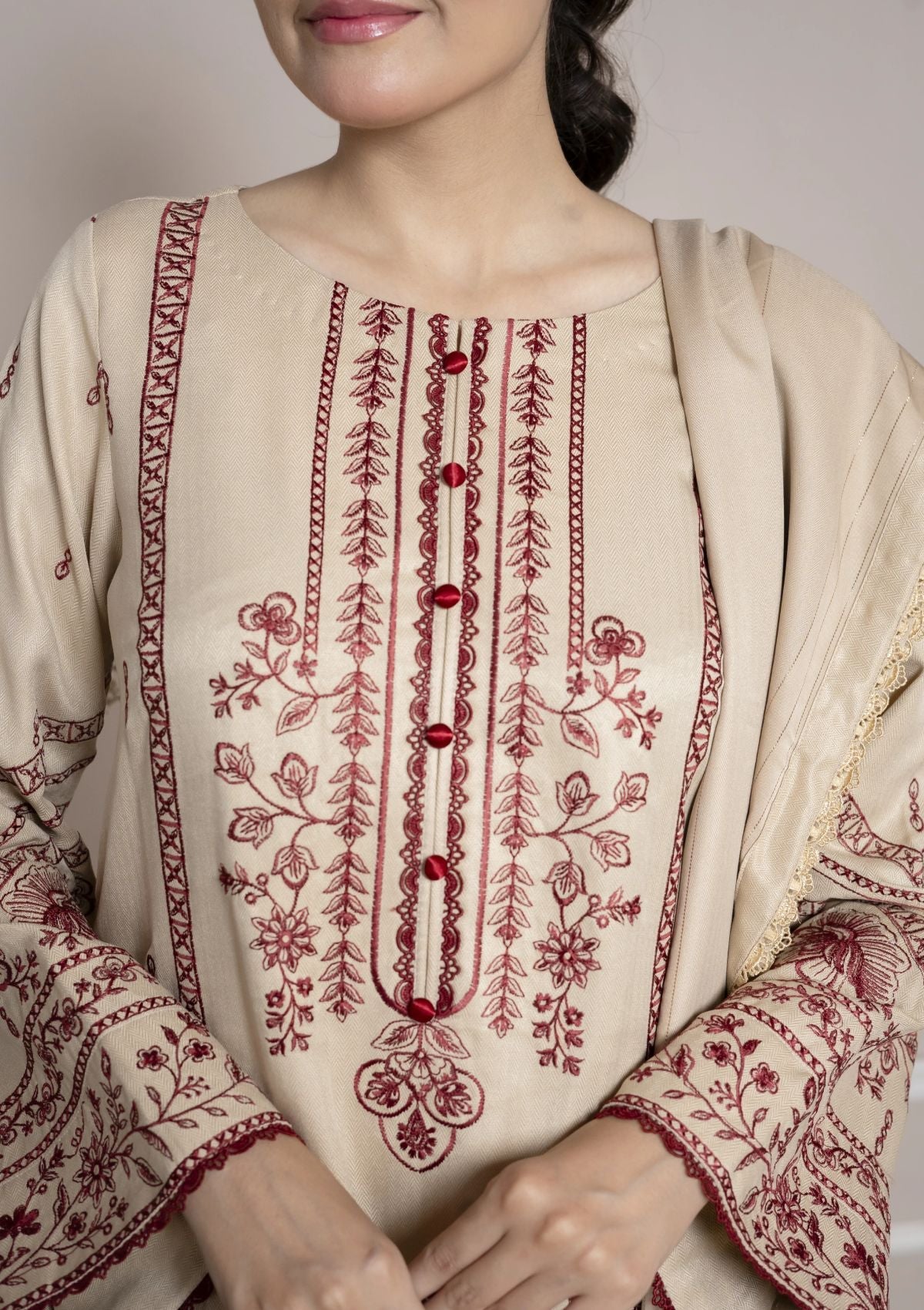 Winter Collection - Keysha - Herringbone Volume 01 - KS-H24-09 - Official Keysha - Agha Fabrics UK