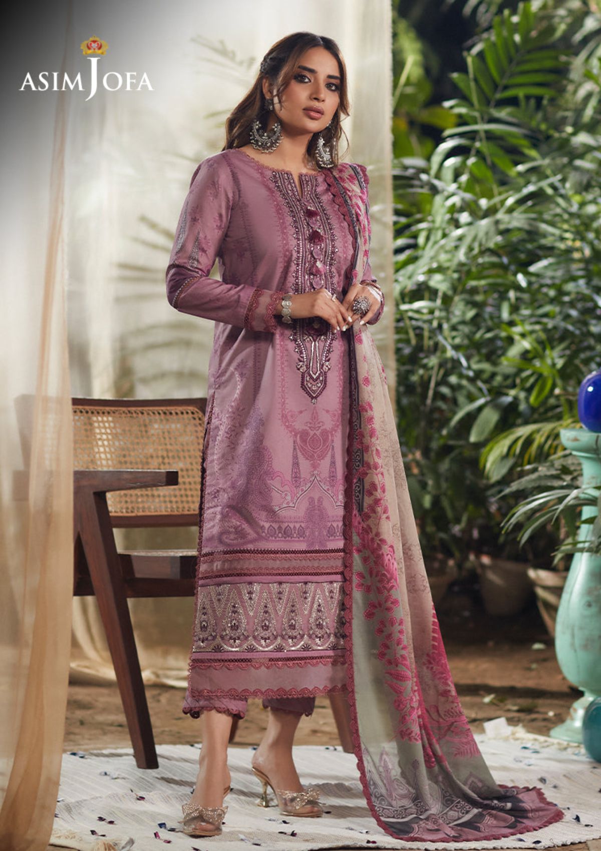 Lawn Collection - Asim Jofa - Rania - Edition Two - AJS#19 - Official Asim Jofa - Agha Fabrics UK