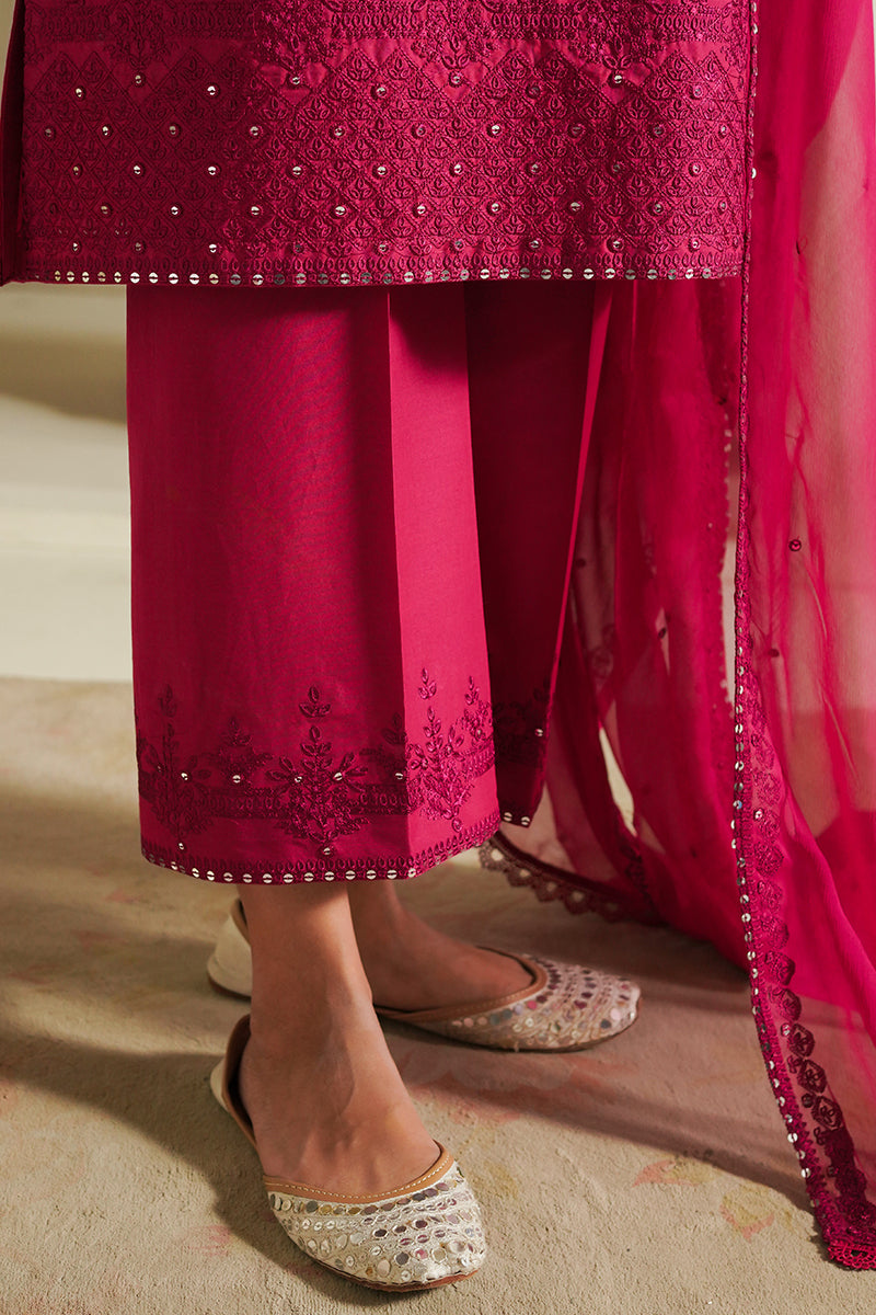Cross Stitch | Mahiri Embroidered Lawn 24 | FUCHSIA BLUSH