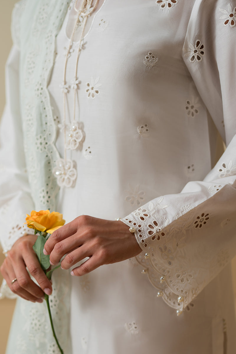 Cross Stitch | Chikankari Lawn Collection | P-06 - Official Cross Stitch - Agha Fabrics UK