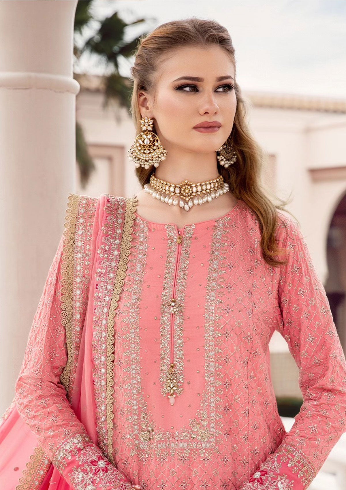 Formal Collection - Maria B - Sateen - Fall - MSF#01 - Official Maria B - Agha Fabrics UK