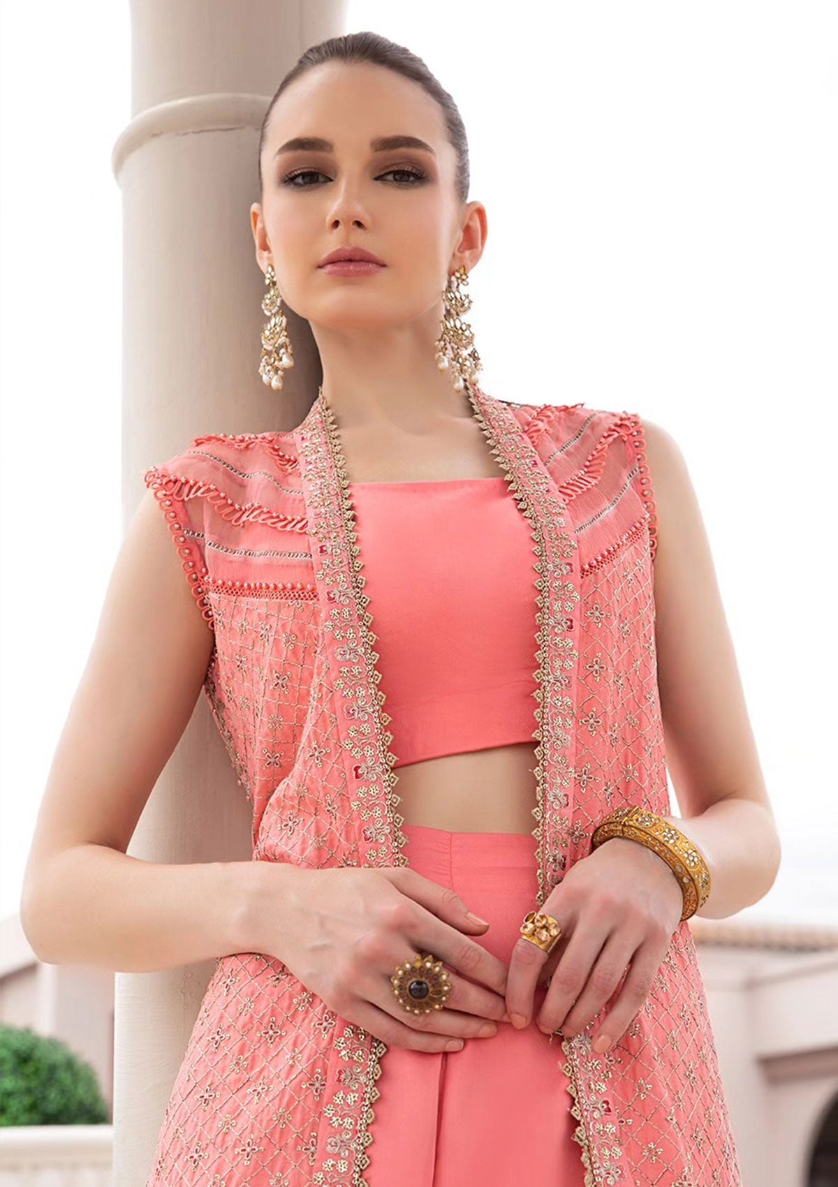 Formal Collection - Maria B - Sateen - Fall - MSF#01 - Official Maria B - Agha Fabrics UK