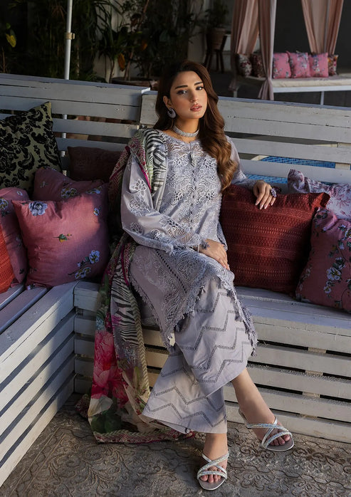 Kahf Premium | Luxury Lawn 25 | KLR-04 Lilia