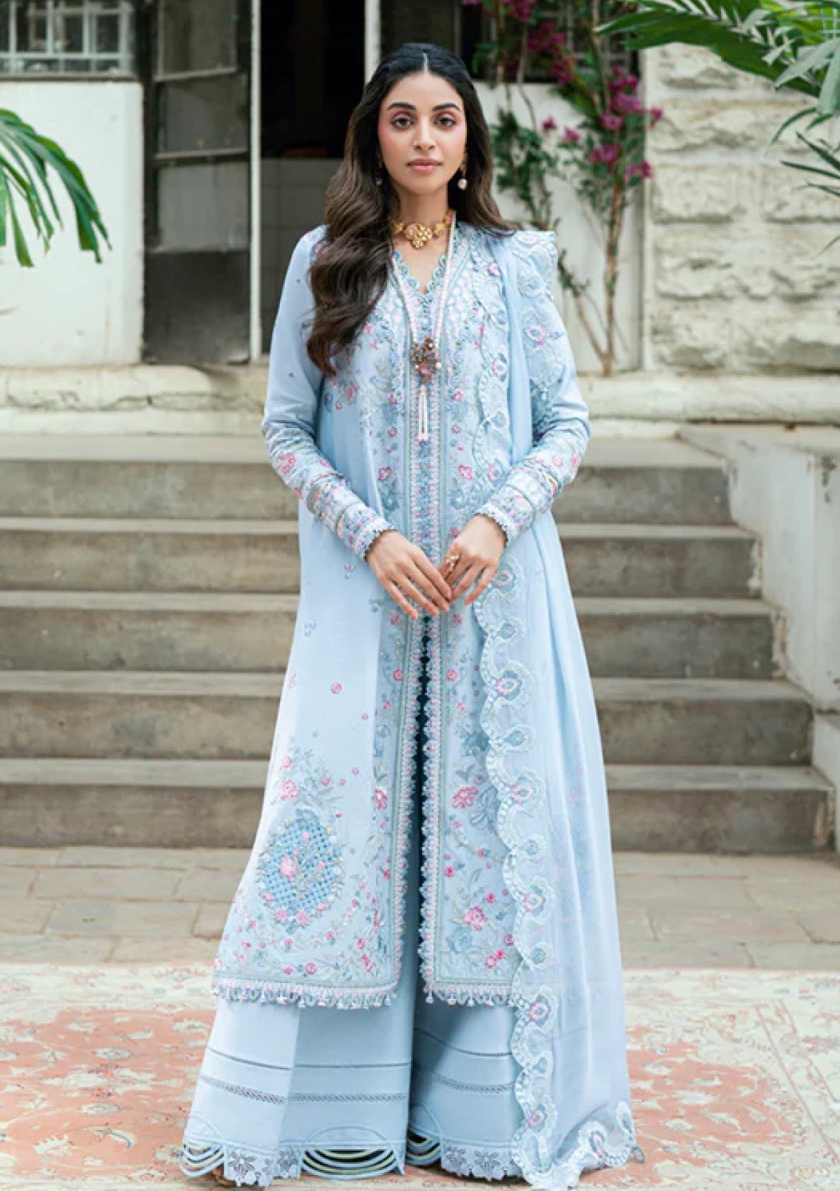 Lawn - Qalamkar - Luxury - Eid Edit 25 - SB#04 - Zarish