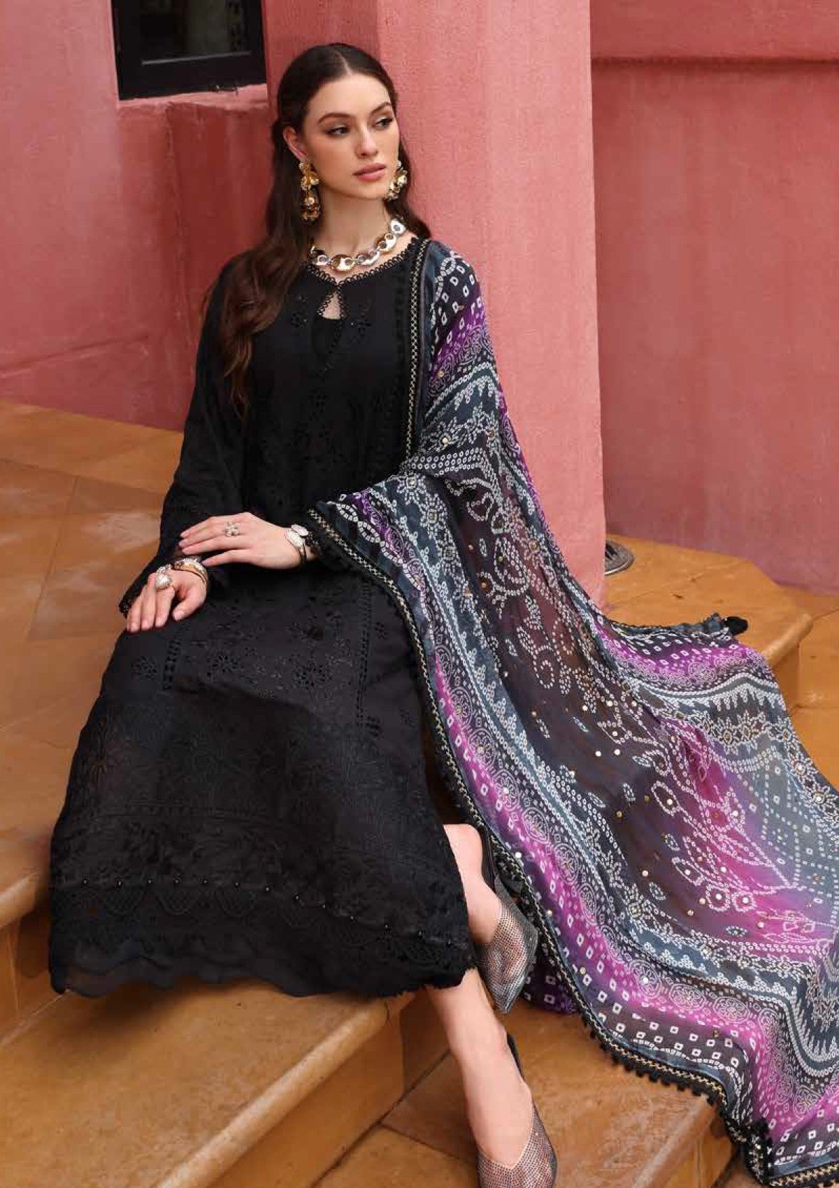 Lawn - Nureh - Bazaar - Unstitched 25 - NE#110