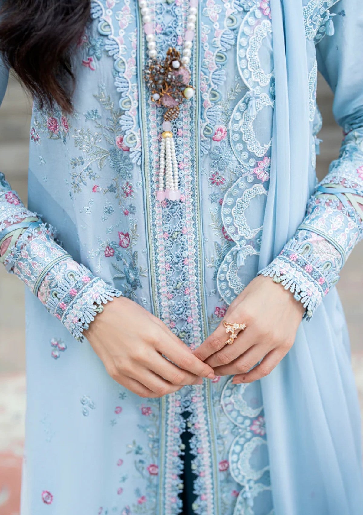 Lawn - Qalamkar - Luxury - Eid Edit 25 - SB#04 - Zarish