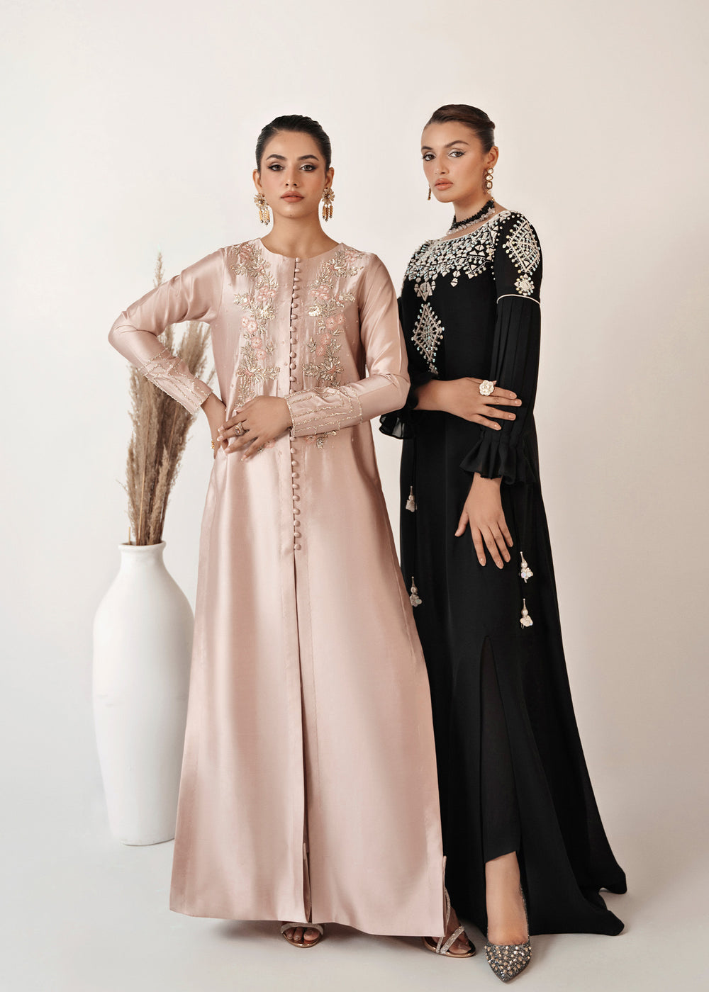 Dastoor | Euphoria Luxury Pret 24 | Noir - Official Dastoor - Agha Fabrics UK