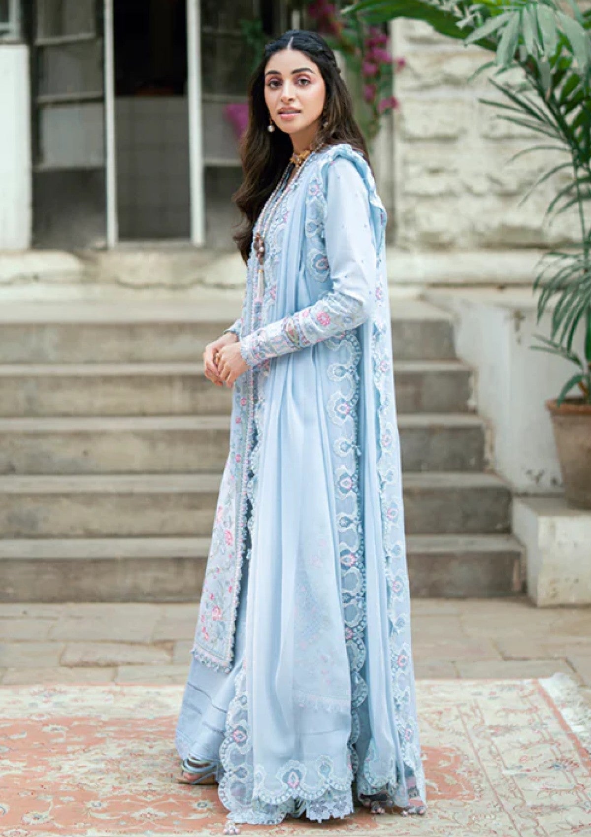 Lawn - Qalamkar - Luxury - Eid Edit 25 - SB#04 - Zarish