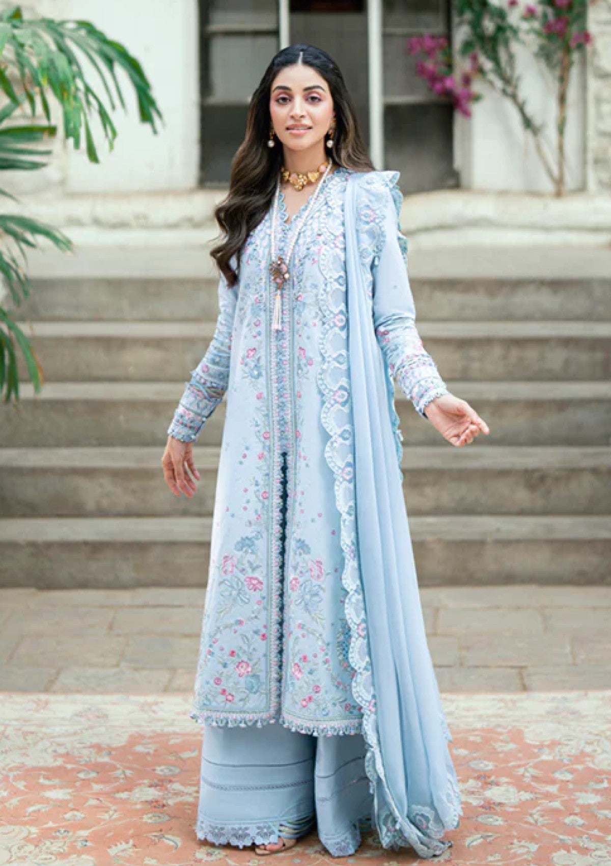 Lawn - Qalamkar - Luxury - Eid Edit 25 - SB#04 - Zarish