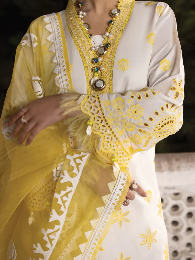 Faiza Faisal | Maya Luxury Lawn | Ceren - Official Faiza Faisal - Agha Fabrics UK