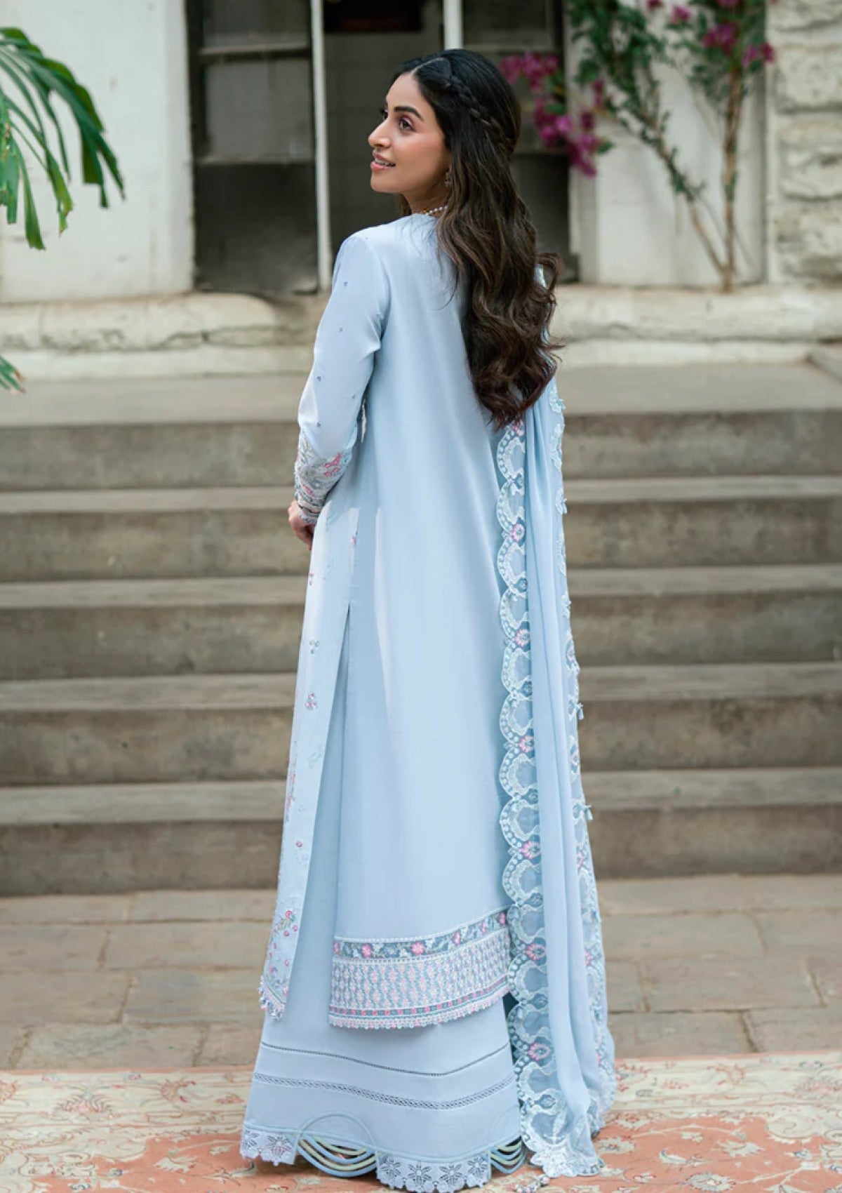 Lawn - Qalamkar - Luxury - Eid Edit 25 - SB#04 - Zarish