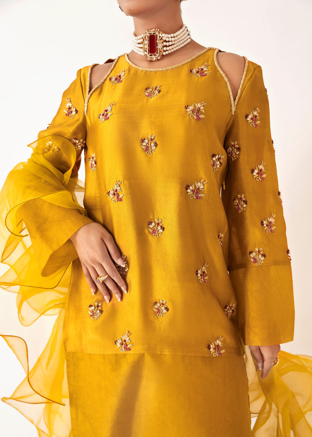 Dastoor | Euphoria Luxury Pret 24 | Sunshine - Official Dastoor - Agha Fabrics UK