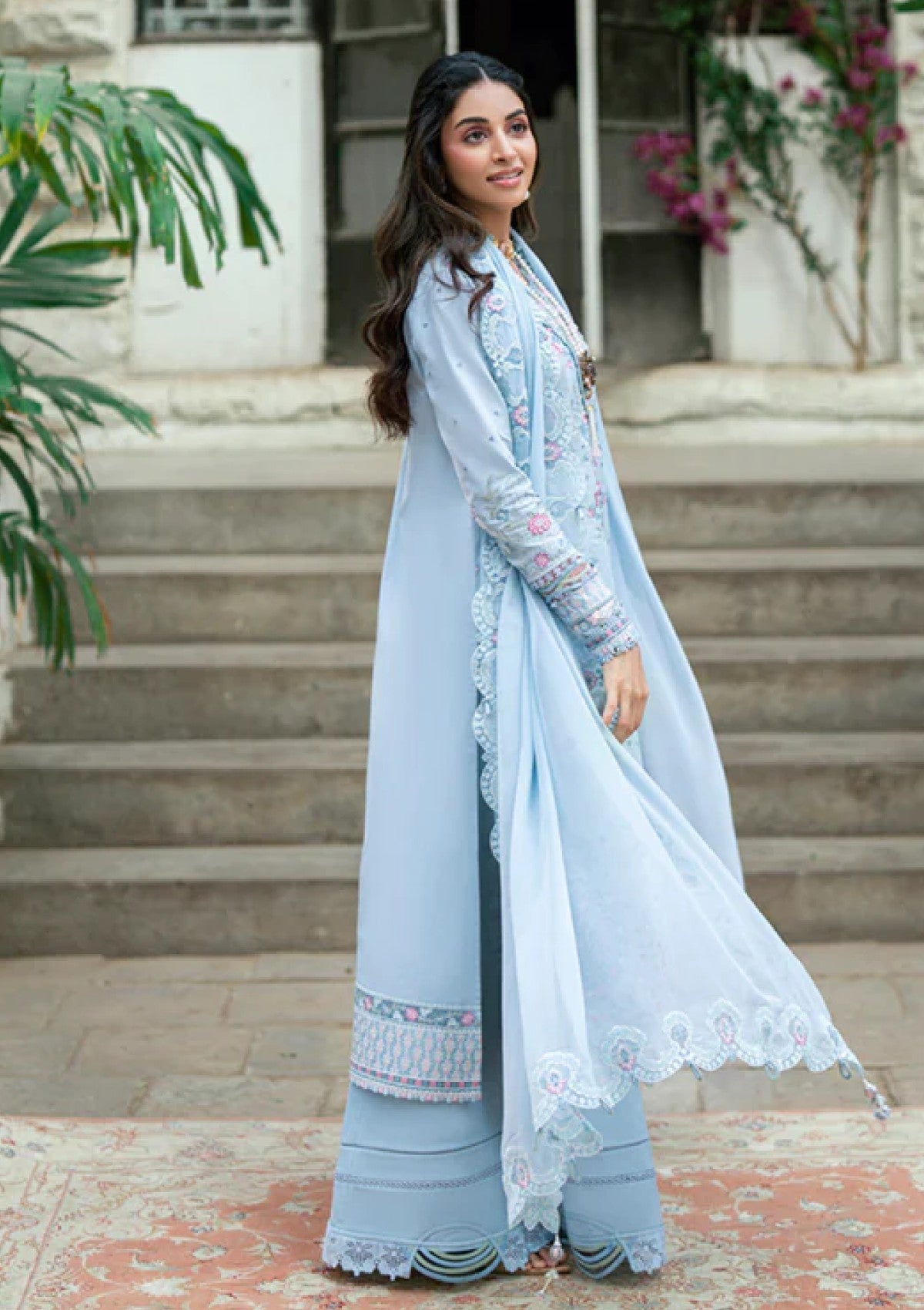 Lawn - Qalamkar - Luxury - Eid Edit 25 - SB#04 - Zarish